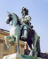 Statue of Louis XIV in Versailles