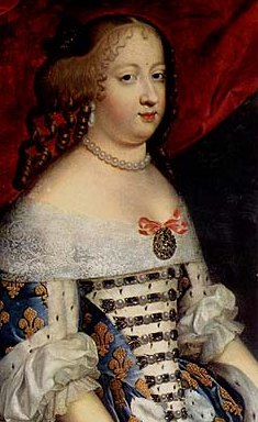 Who was the wife of King Louis XIII of France and mother of King