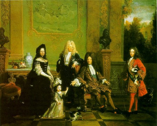 Louis XIV the Sun King: Family portrait